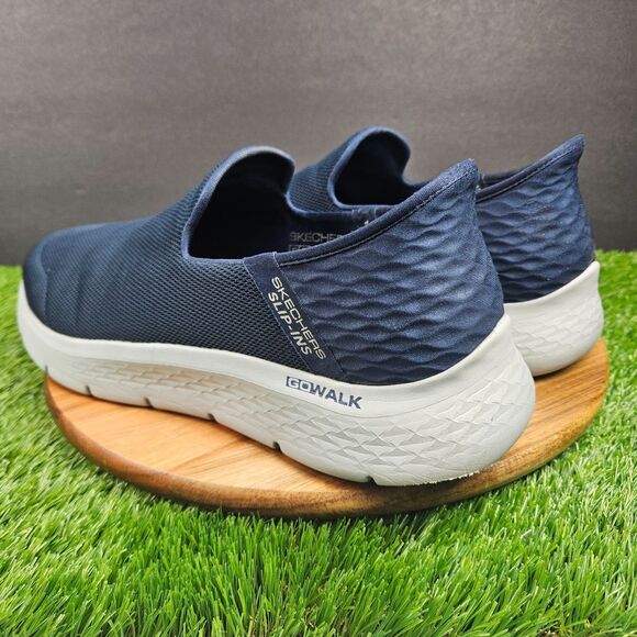 Skechers Mens Slip-ins Go Walk Flex 216491WW Blue Walking Sneaker Size 10.5 WW main image 9